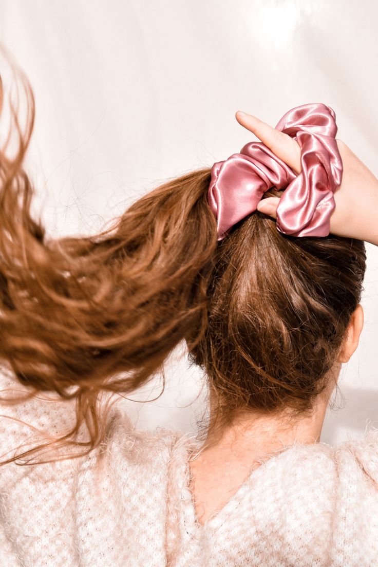 Luxurious Satin Scrunchies